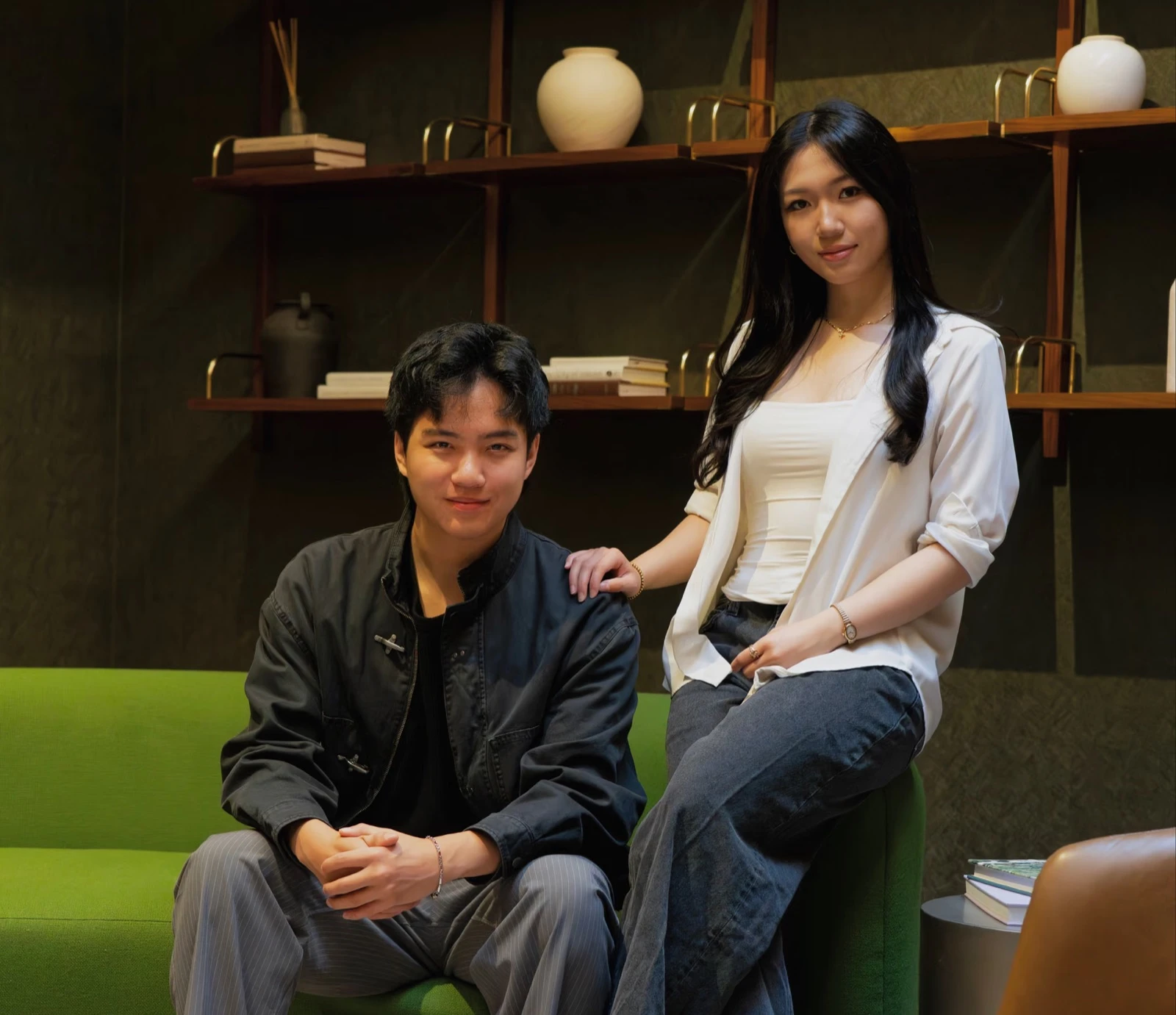 Athan Zhang and Brianna Lin, Copperlane’s cofounders